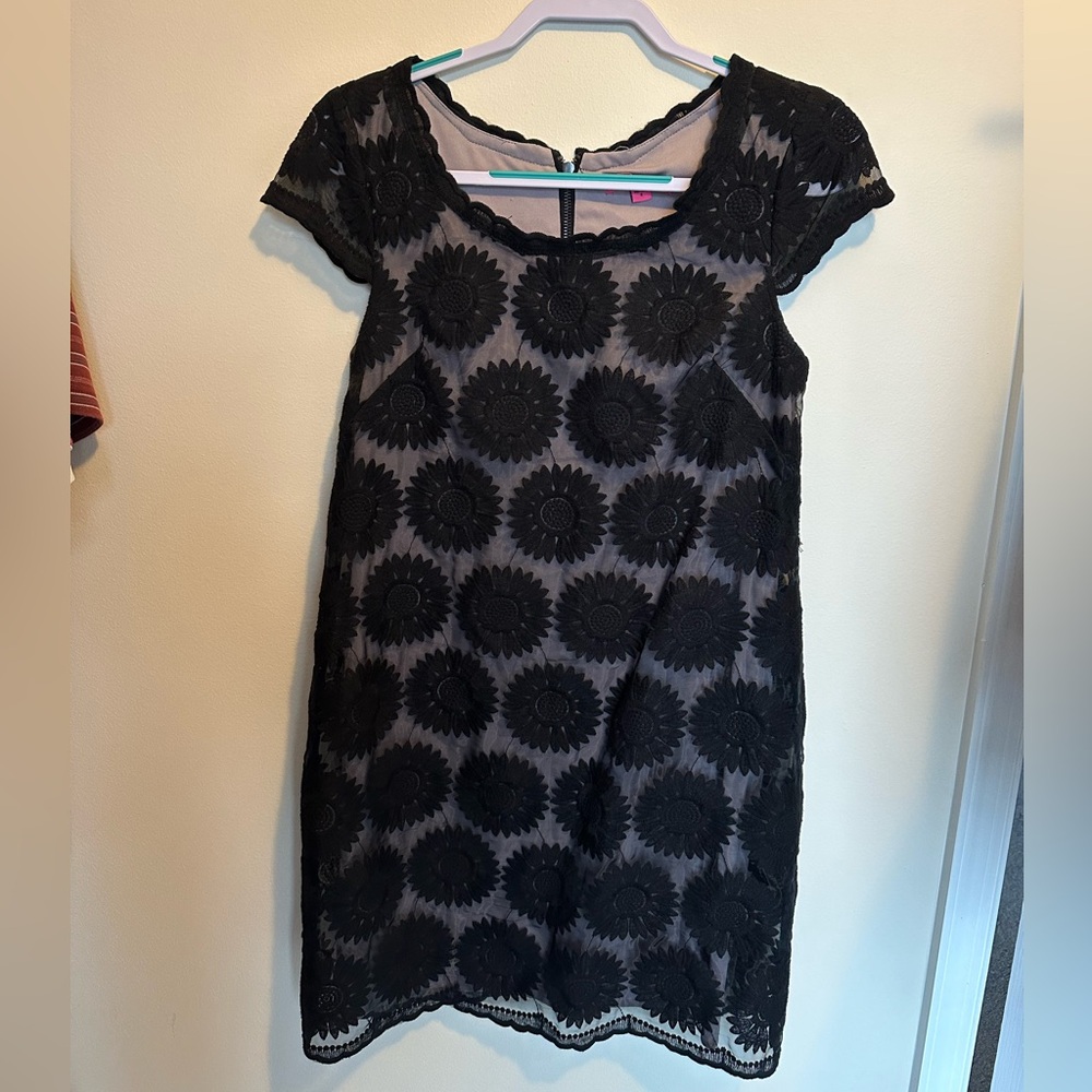 Betsey Johnson black sunflower dress